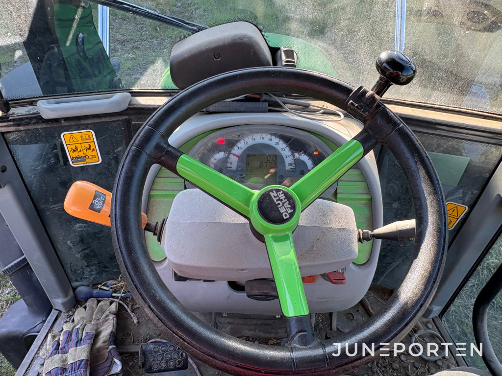 Traktor Deutz Fahr Agrofarm 430TTV med frontlastare