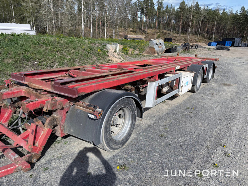 Lastväxlarsläp med tipp