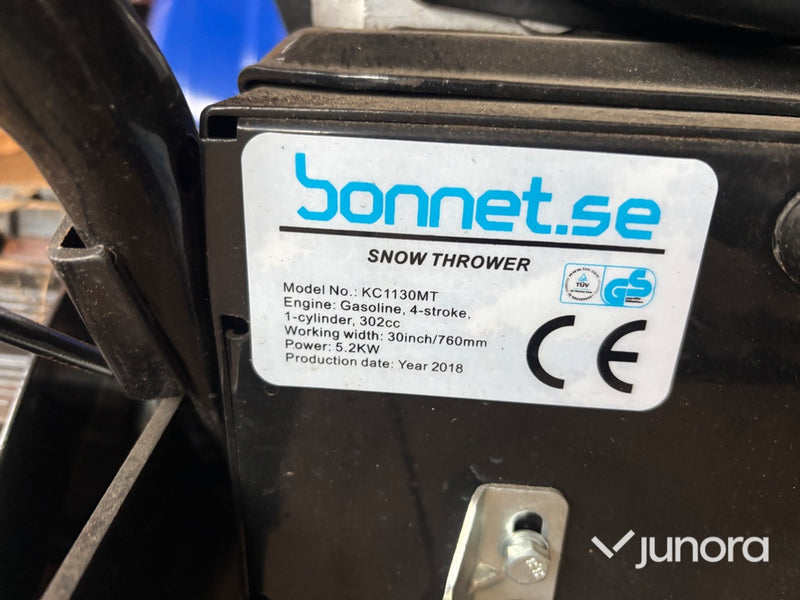 Snöslunga - Bonnet, KC1130MT