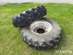 Traktor hjul vätskefyllda