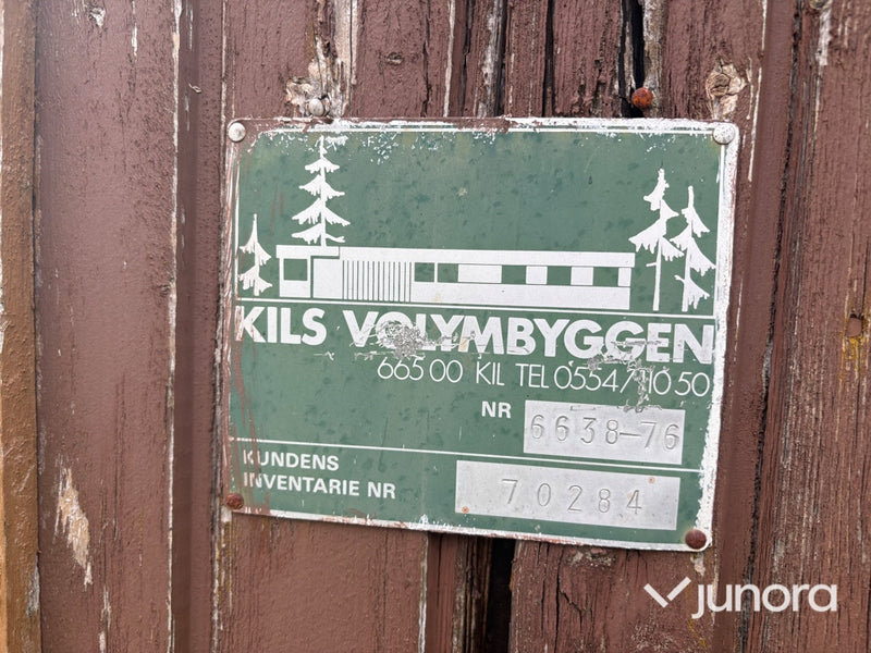 Manskapsbod Kils Volymbyggen