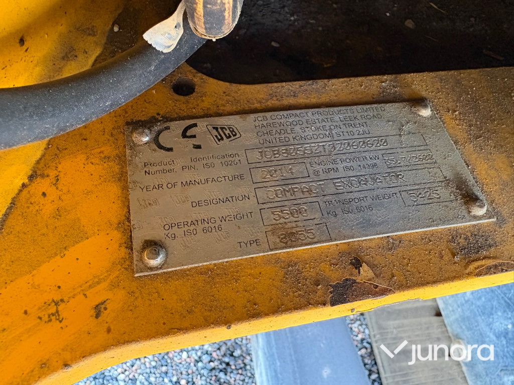 Grävmaskin - JCB, 8055 ZTS