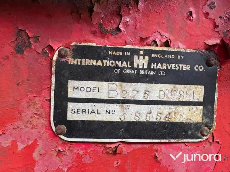 Traktor - International Harvester, B-275