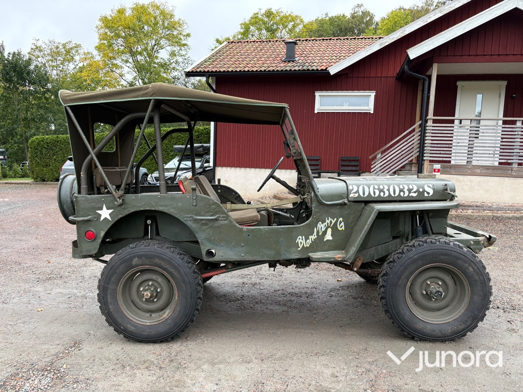 Veteranbil Willys Jeep MB