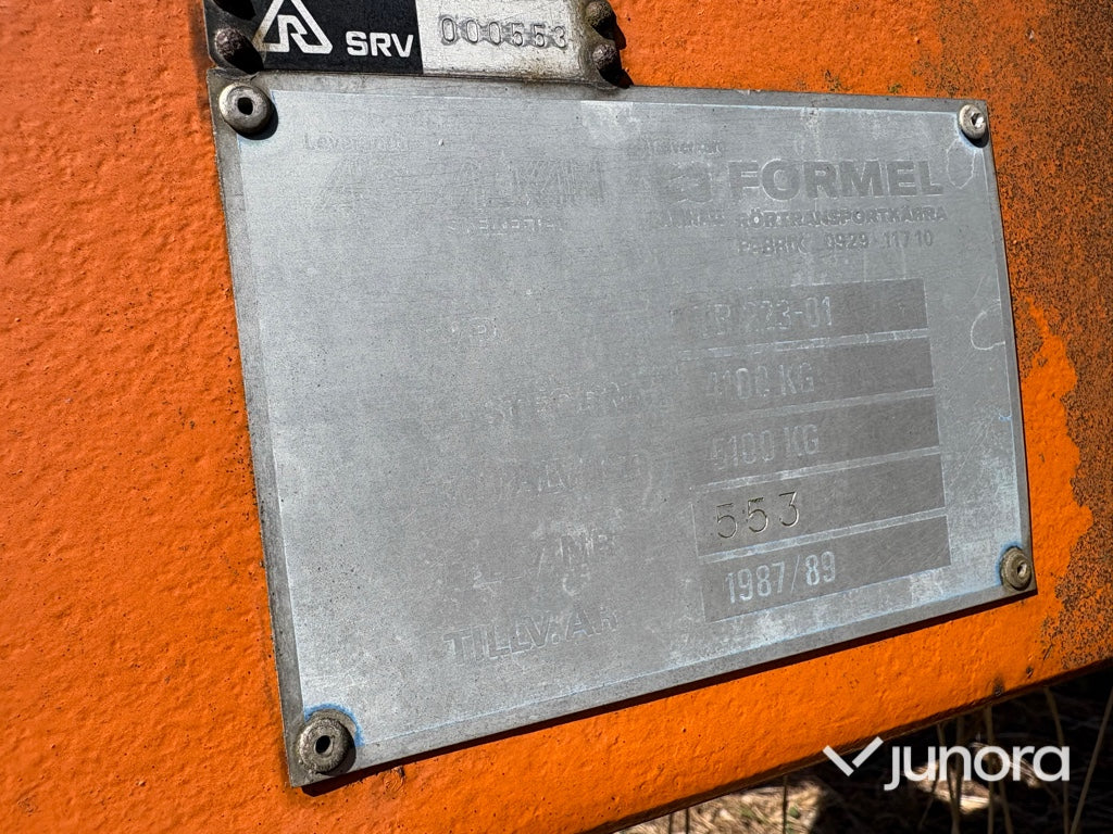Rörvagn - Formel, FTR 723-01