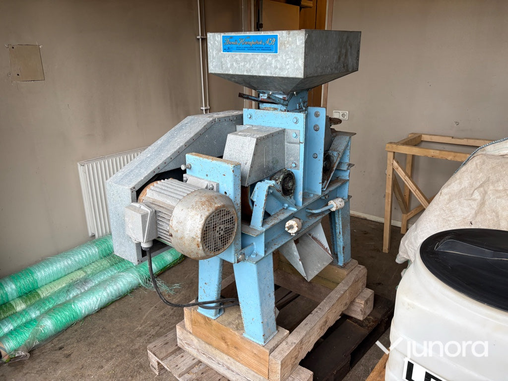 Spannmålskross Brons Kvarnfabrik K35 – 4 kW