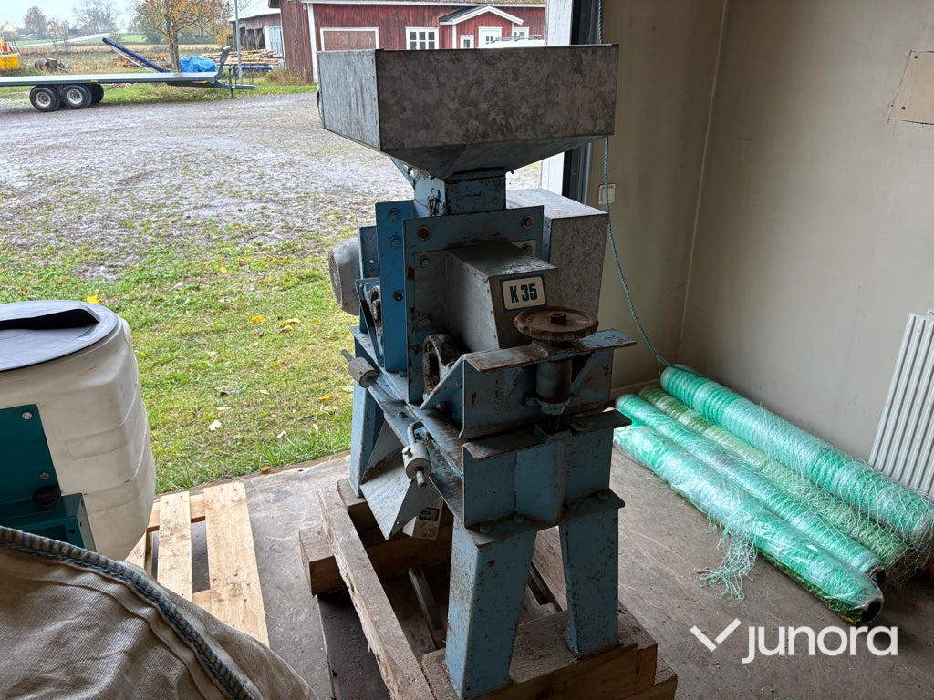 Spannmålskross Brons Kvarnfabrik K35 – 4 kW