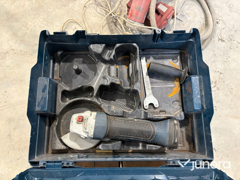 Vinkelslip - Bosch, GWS18-125 V-LI