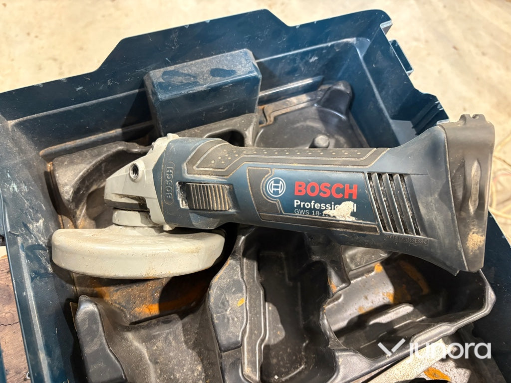Vinkelslip - Bosch, GWS18-125 V-LI