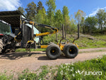 Skogsvagn Moheda 120 med Moheda 400 kran