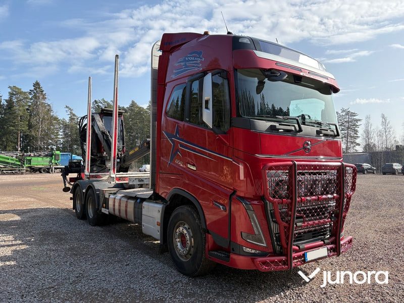 Timmerbil + Kran - Volvo, FH 64R