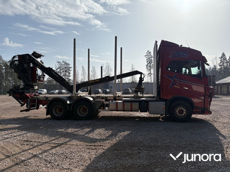 Timmerbil + Kran - Volvo, FH 64R
