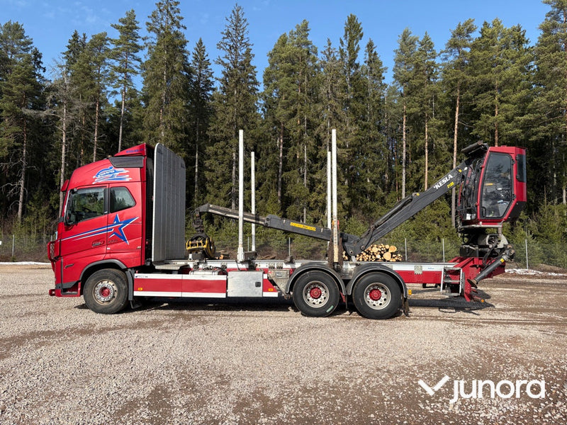Timmerbil + Kran - Volvo, FH 64R
