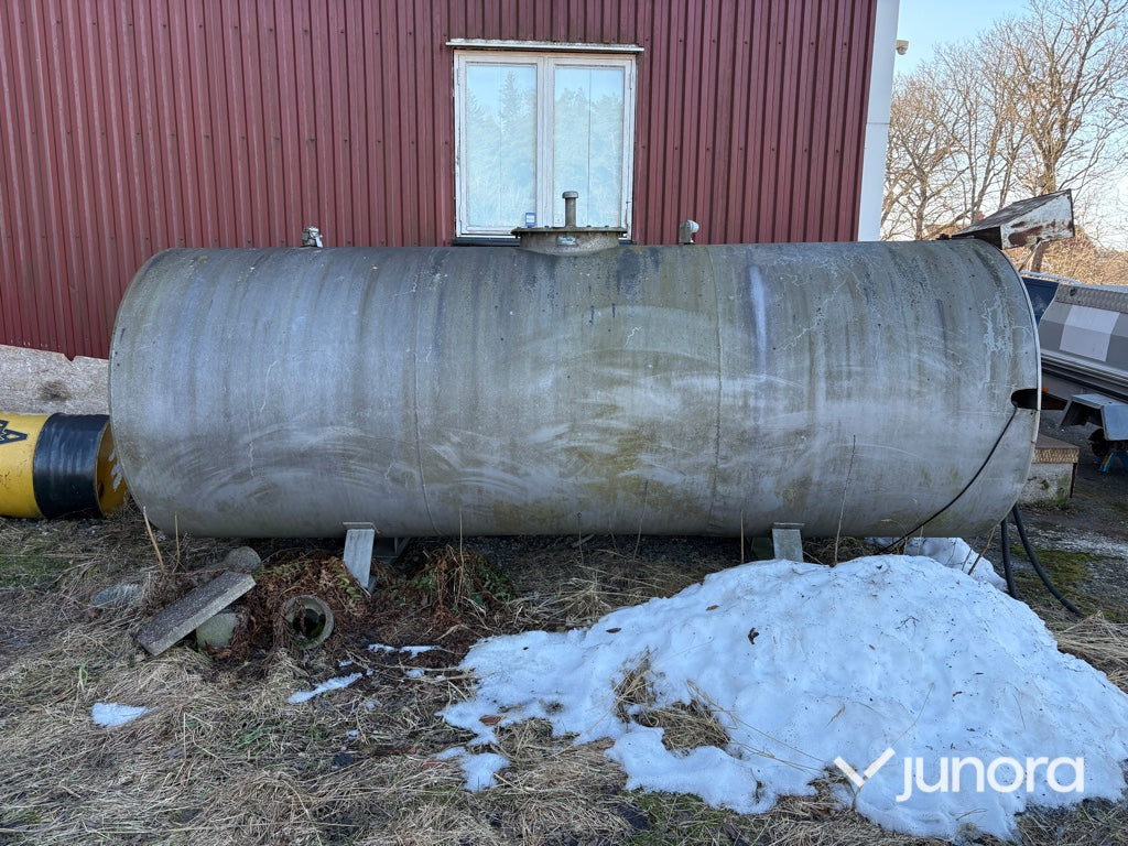 Dieseltank med pump - 5 m³
