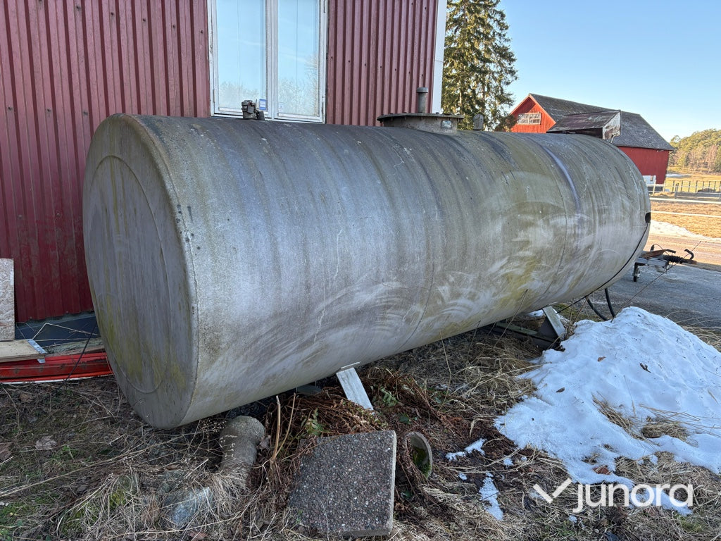 Dieseltank med pump - 5 m³