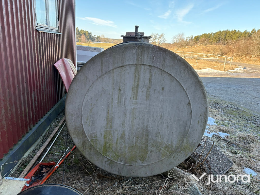 Dieseltank med pump - 5 m³
