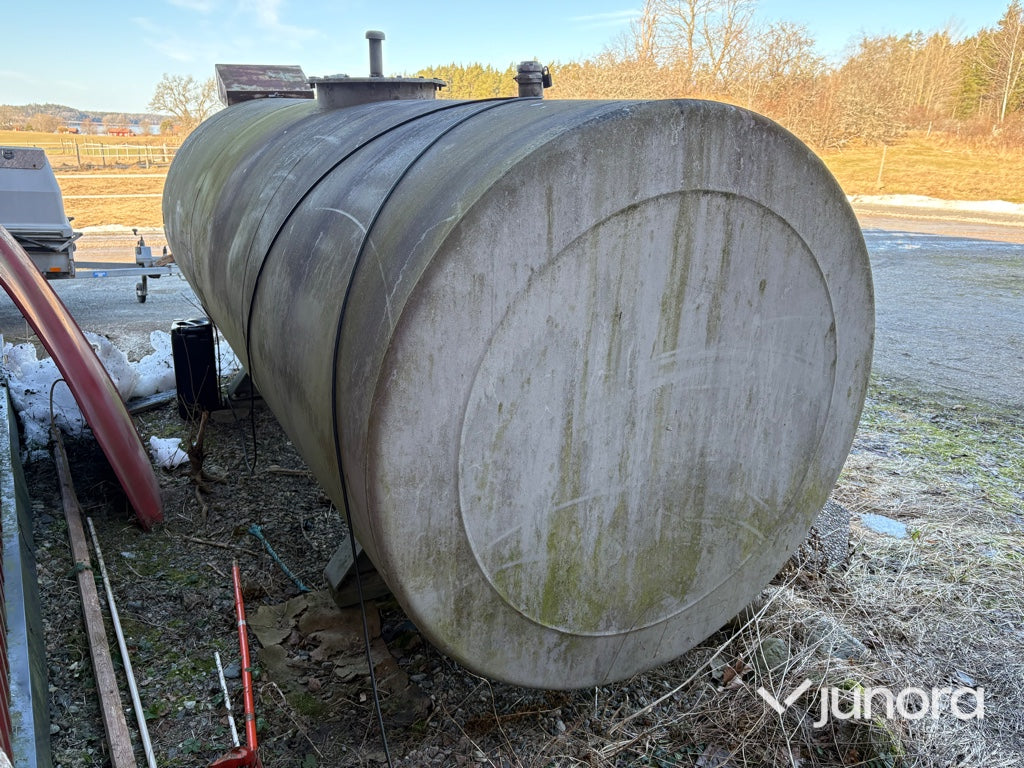 Dieseltank med pump - 5 m³