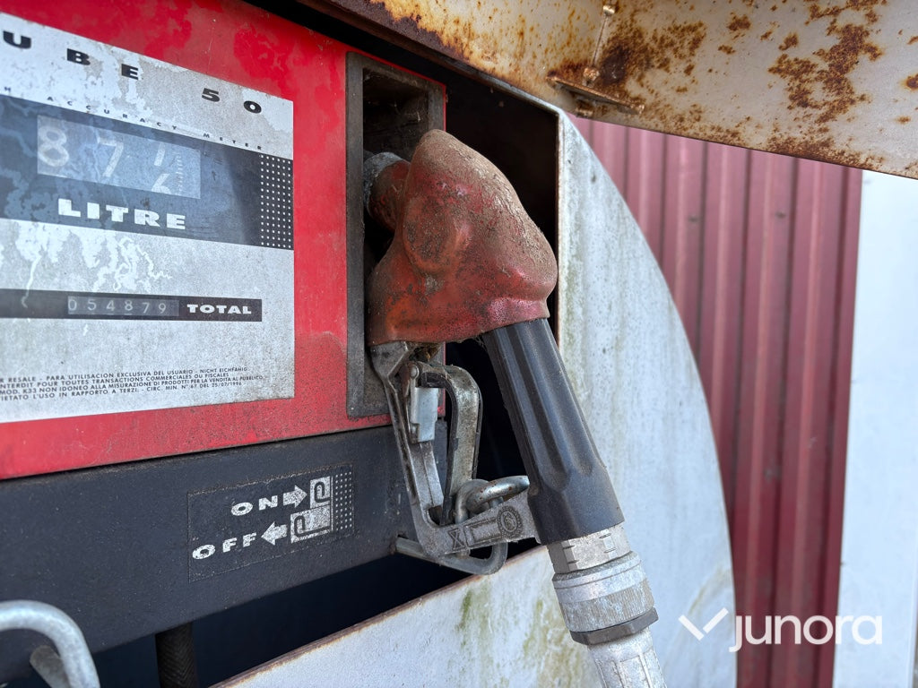 Dieseltank med pump - 5 m³