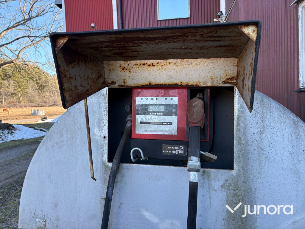 Dieseltank med pump - 5 m³