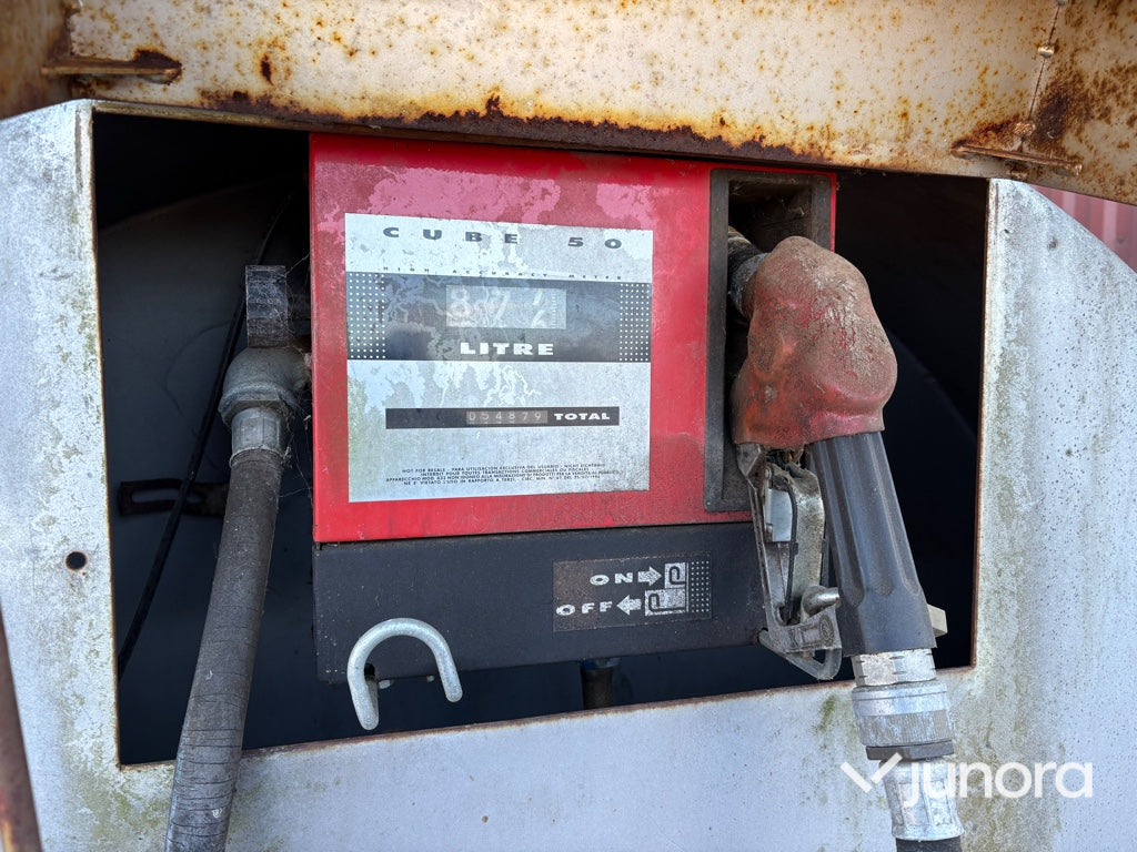 Dieseltank med pump - 5 m³