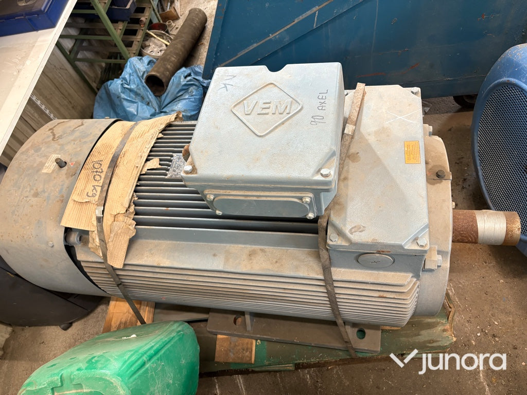 Fabriksny VEM Elmotor – 75 kW , 990 rpm