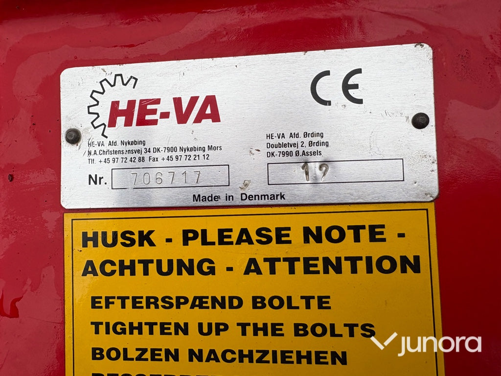 Kultivator – HE-VA Front Tiller