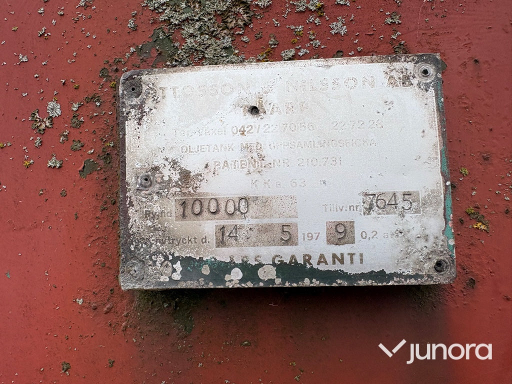 Oljetank 10 m³