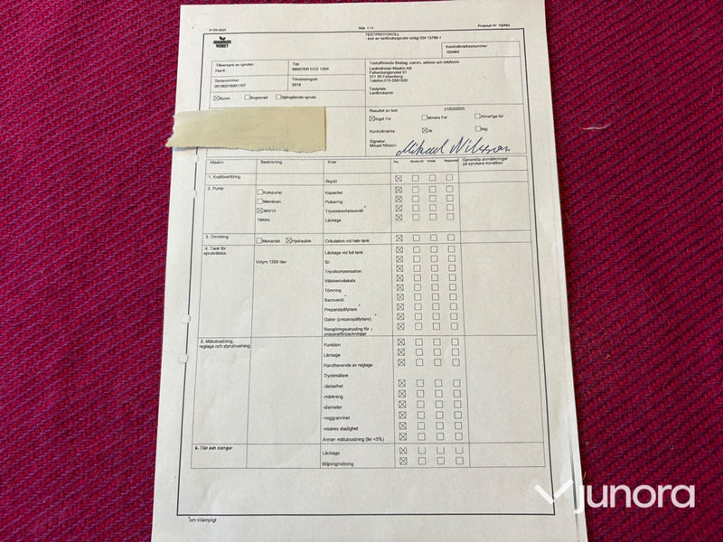 Växtskyddsspruta - Hardi Master Echo 1200