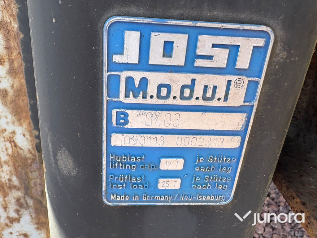 Maskintrailer JOST B 0403