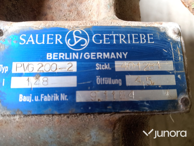 Vändlåda / Växellåda - Sauer Getriebe, PMG 200-2