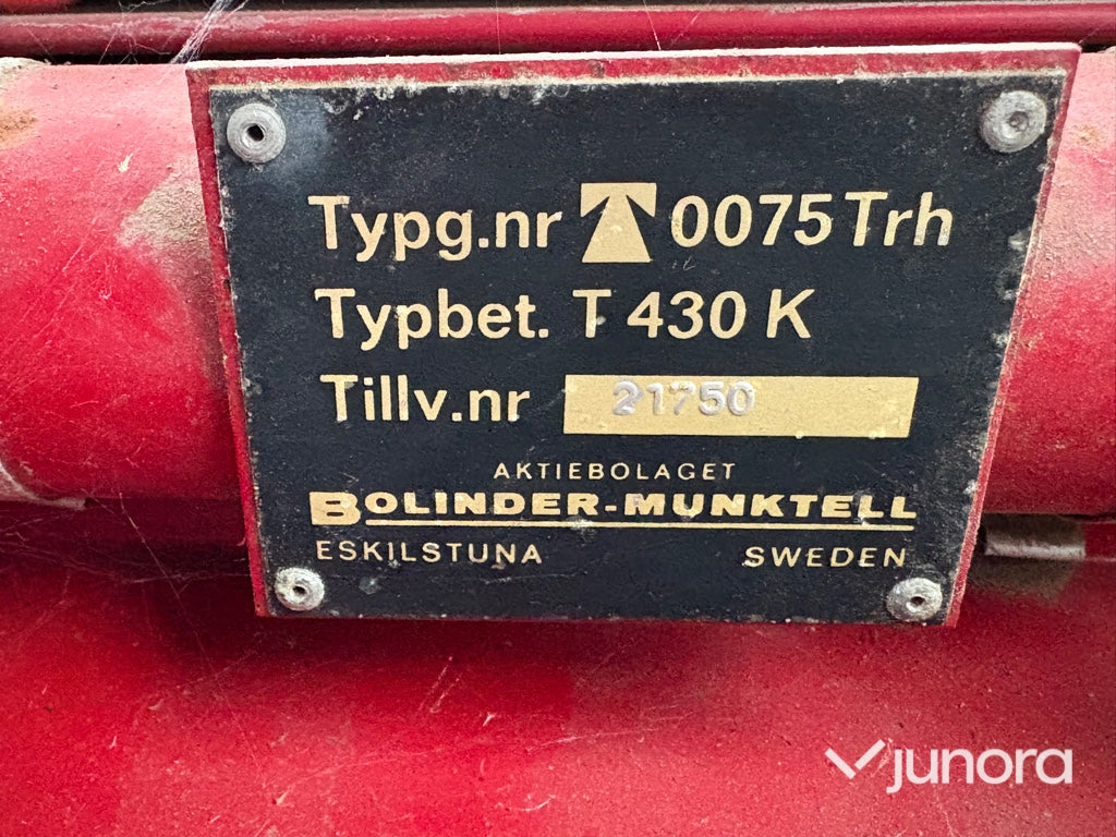 Traktor + Frontlastare - Volvo, BM T 430 K