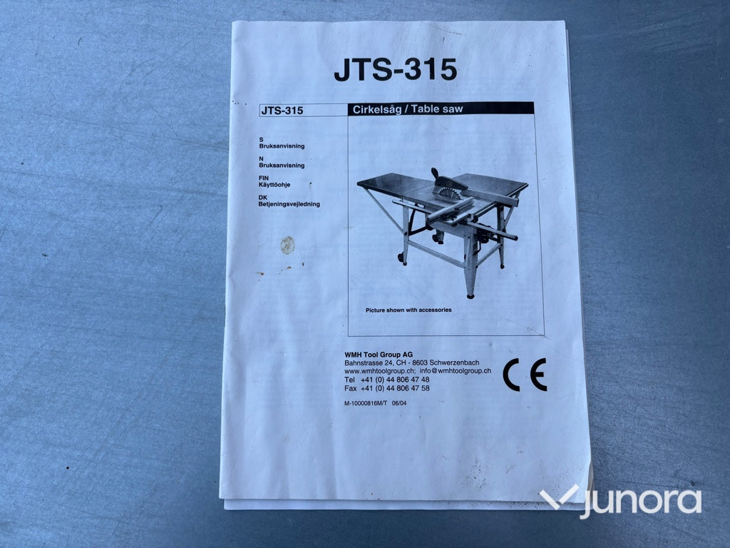 Bordsklyvsåg - Proofy JTS-315