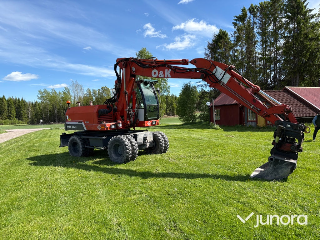 Hjulgrävare - O&K, MH Plus, Med tiltrotator
