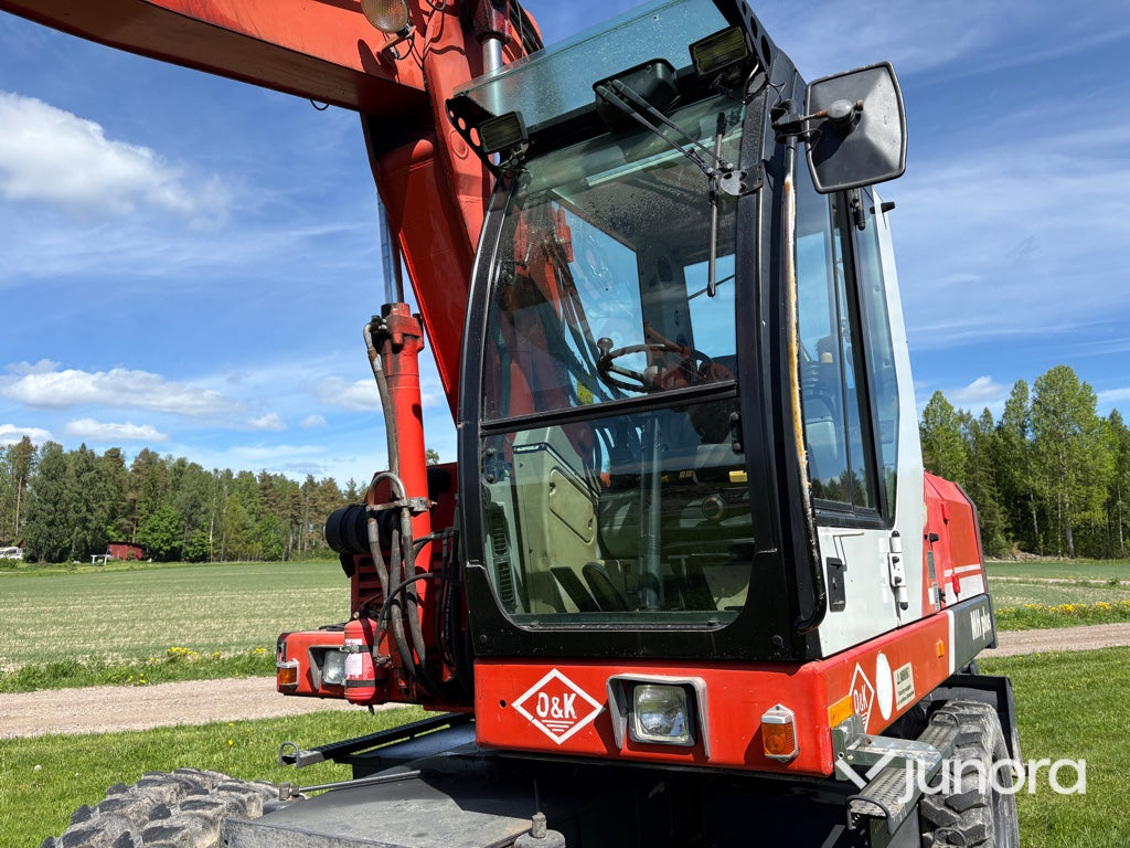 Hjulgrävare - O&K, MH Plus, Med tiltrotator