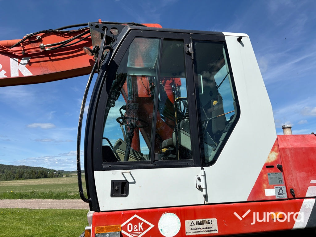 Hjulgrävare - O&K, MH Plus, Med tiltrotator