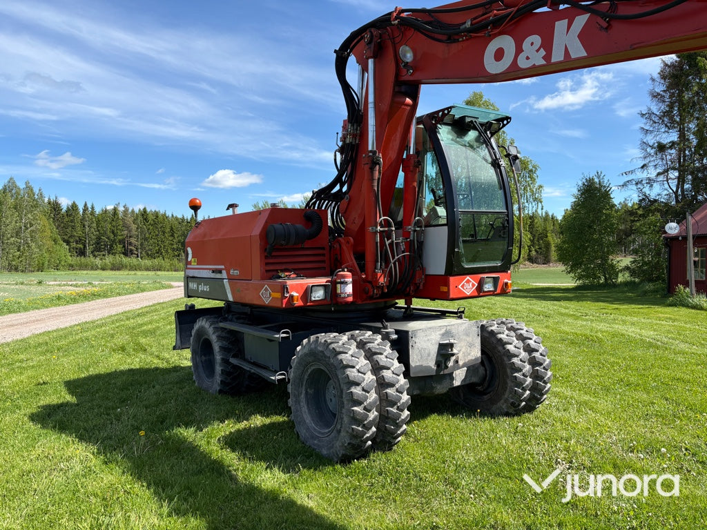 Hjulgrävare - O&K, MH Plus, Med tiltrotator