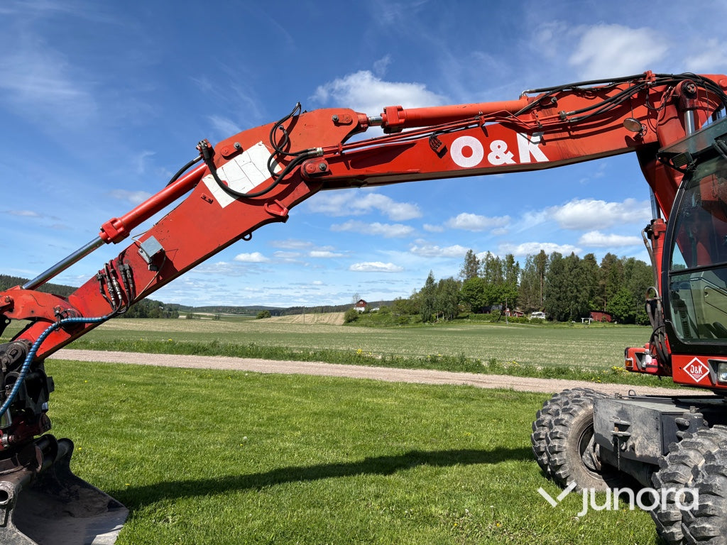 Hjulgrävare - O&K, MH Plus, Med tiltrotator