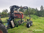 Volvo Bm 430 med farma skogsvagn