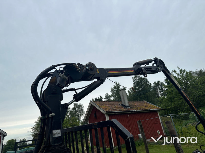 Volvo Bm 430 med farma skogsvagn