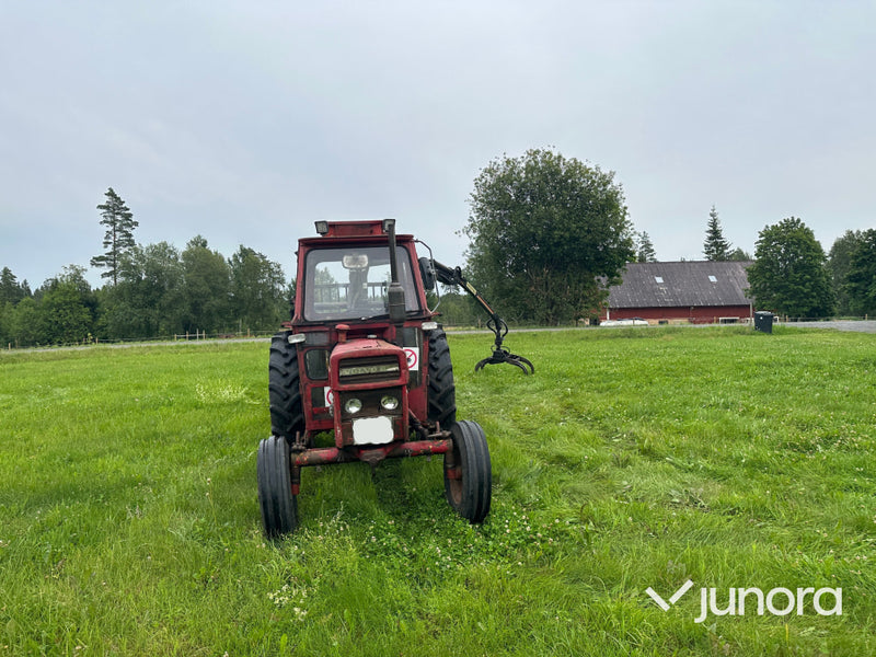 Volvo Bm 430 med farma skogsvagn