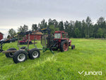 Volvo Bm 430 med farma skogsvagn
