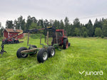 Volvo Bm 430 med farma skogsvagn