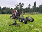 Volvo Bm 430 med farma skogsvagn