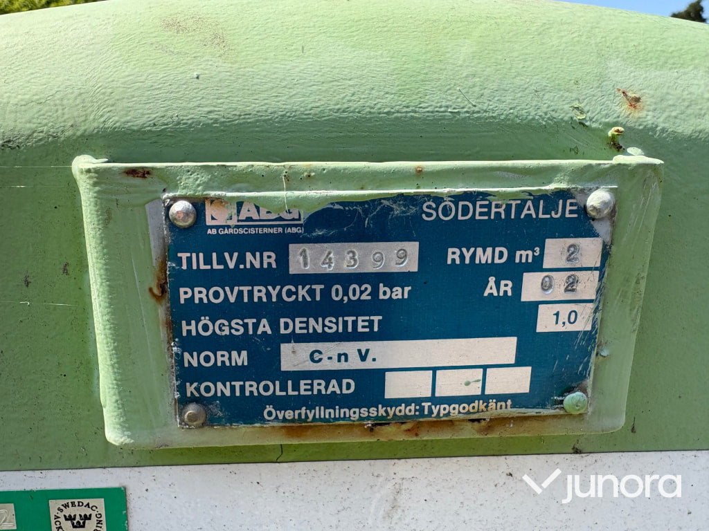 Dieseltank AB Gårdscisterner med pump