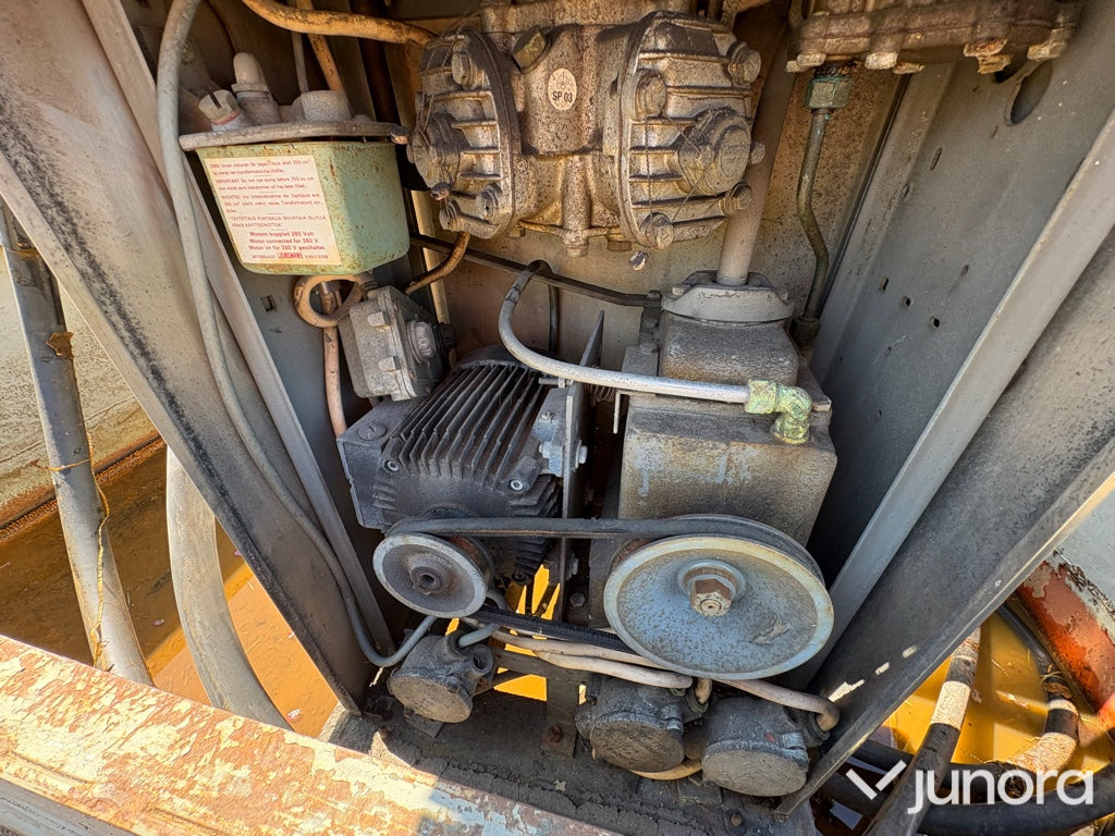 Dieseltank med invallning