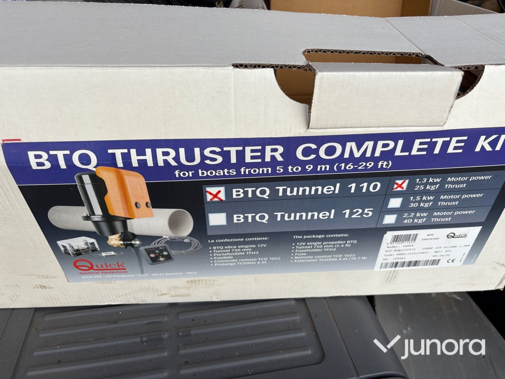 Bogpropellerkit - Quick, BTQ Tunnel 110