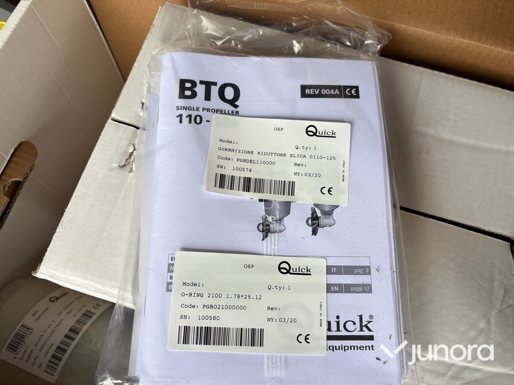 Bogpropellerkit - Quick, BTQ Tunnel 110