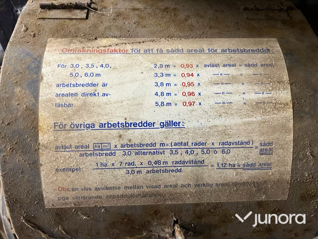 Såmaskin - Lift-o-Matic CLB 400