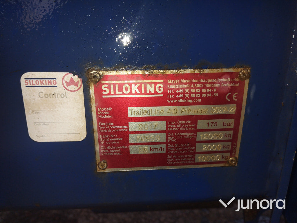 Fodervagn - Siloking, TrailedLine 4.0 Premium 3022-22