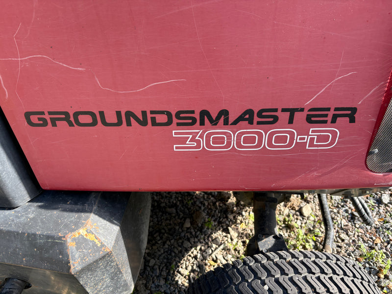 Åkgräsklippare Toro Groundsmaster 3000-D